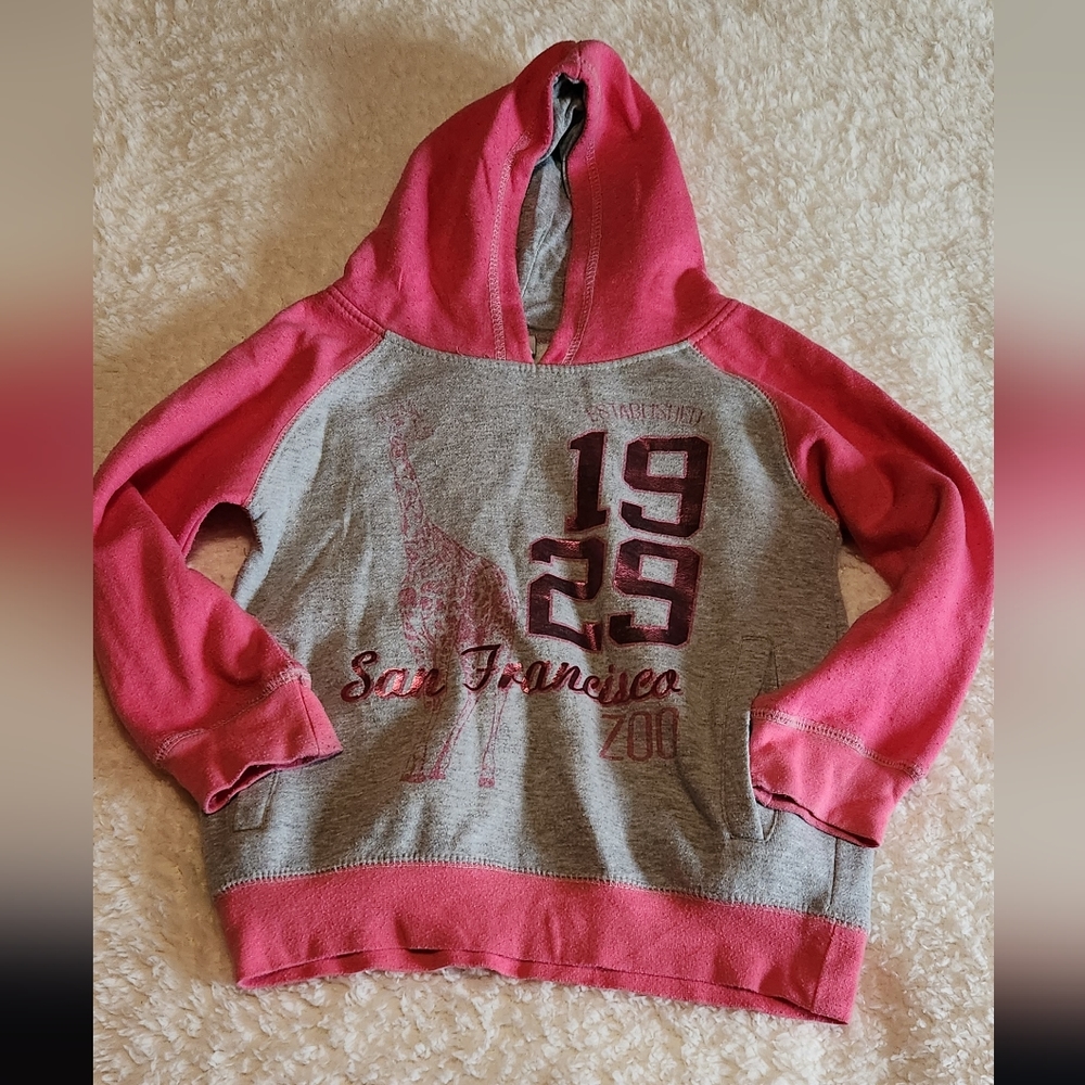 Oakland zoo girl's hoodie